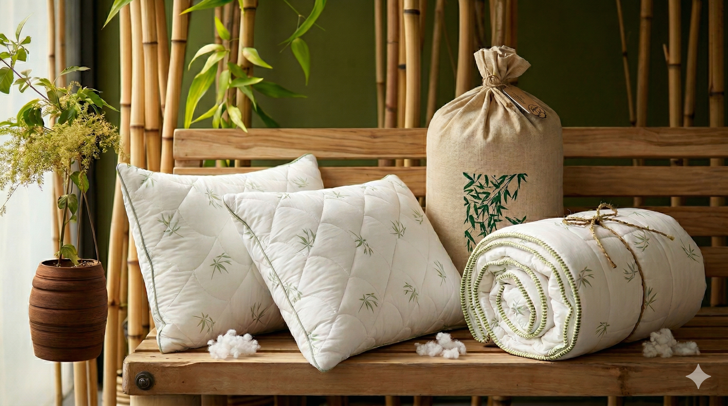 Bambu Yorgan Çift Kişilik | %100 Doğal Bambu