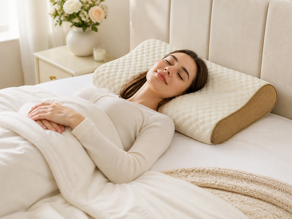 Visco Comfort Plus Neck Yastık | Boyun Destekli